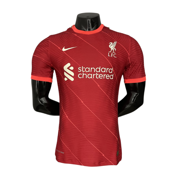 Camisa Liverpool I 21/22 - Vermelha - Nike - Masculino Jogador