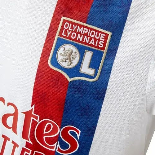 Camisa Olympique Lyon I 21/22 Adidas - Branco