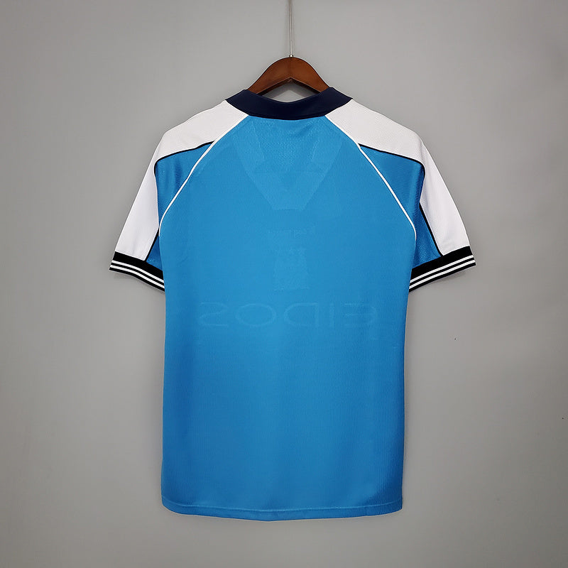 Camisa Manchester City Retrô 1999/2001 Azul