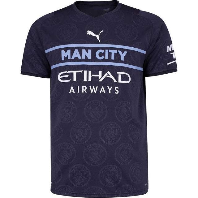 Camisa Manchester City III 21/22 Puma - Azul Escuro