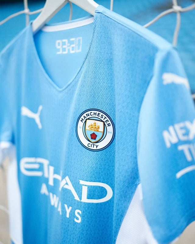 Camisa Manchester City I 21/22 Puma - Azul