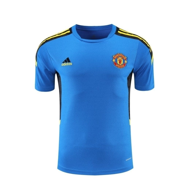 Camisa de Treino Manchester United 21/22 Adidas - Azul