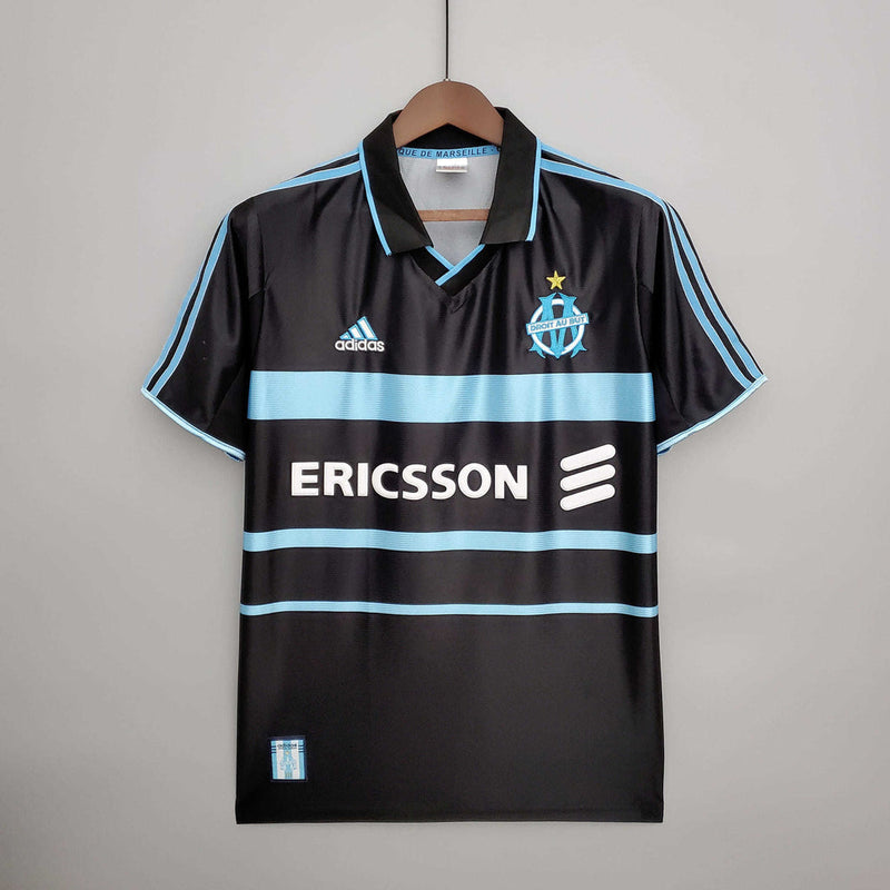 Camisa Marseille Retrô 1999/2000 Preta - Adidas