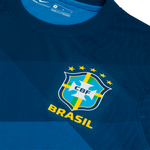 Camisa Seleção Brasil II 21/22 Nike - Azul