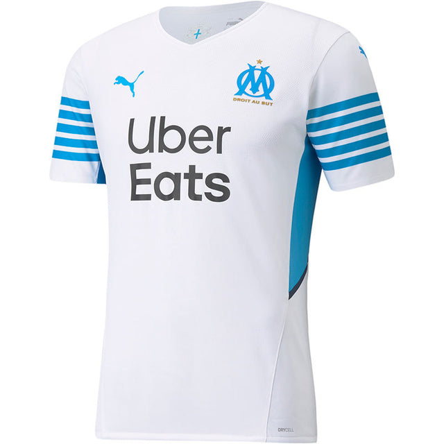 Camisa Olympique de Marseille I 21/22 Puma - Branco