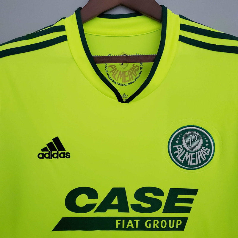 Camisa Palmeiras Retrô 2010/2011 Verde Fluorescente - Adidas