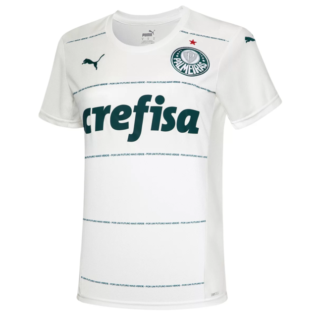 Camisa Feminina Palmeiras 22/23 Puma - Branco