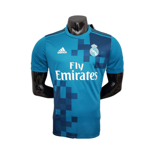 Camisa Real Madrid III 17/18 - Azul - Adidas- Masculino Jogador