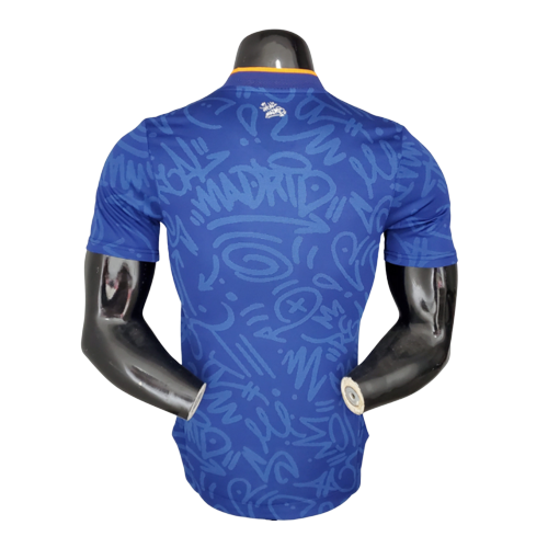 Camisa Real Madrid II 21/22 - Azul - Adidas - Masculino Jogador