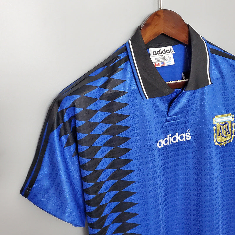 Camisa Seleção Argentina Retrô 1994 Azul - Adidas