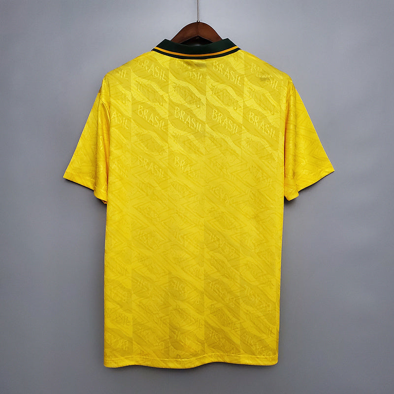 Camisa Seleção Brasileira Retrô 1991/1993 Amarela - Umbro