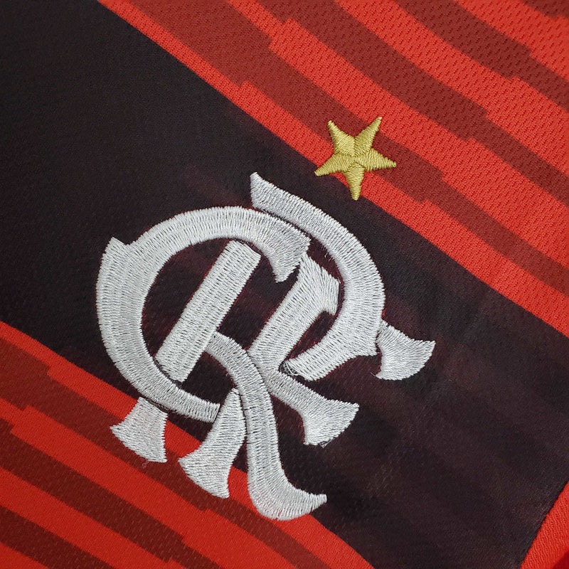 Camisa Flamengo Retrô 2018/2019 Vermelha e Preta - Adidas