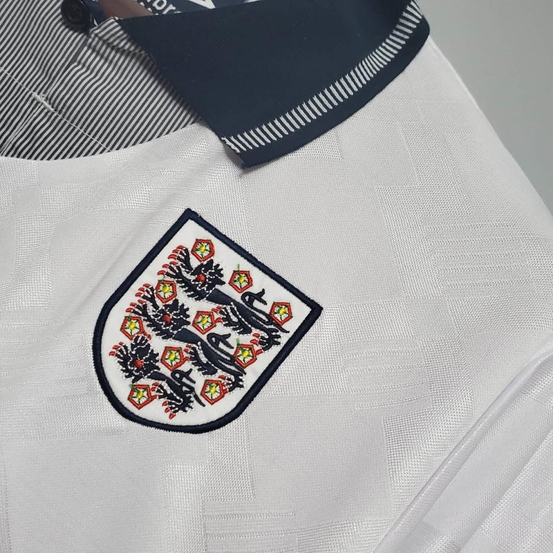 Camisa Inglaterra Retrô 1990 Branca - Umbro