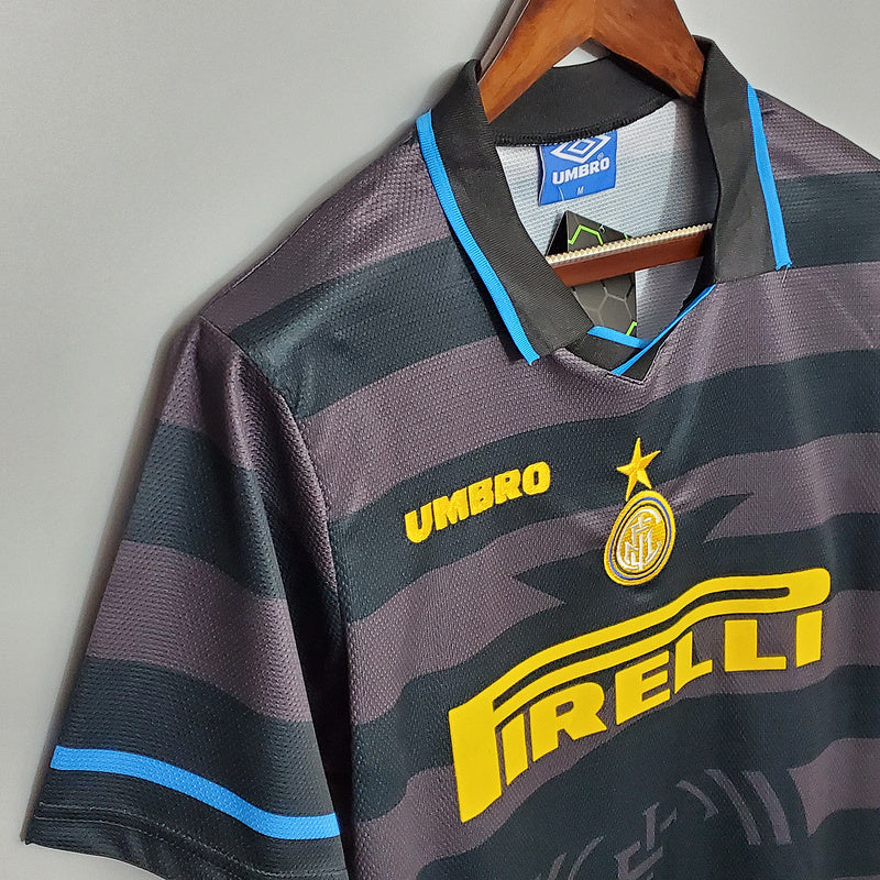 Camisa Inter de Milão Retrô 1997/1998 Cinza - Umbro