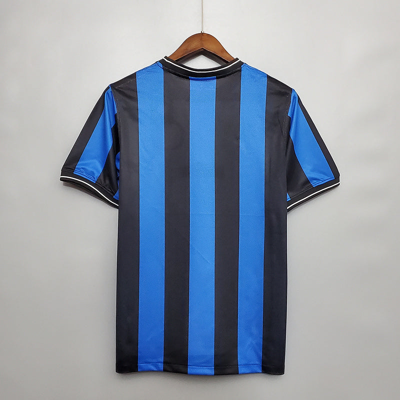 Camisa Inter de Milão Retrô 2010 Azul e Preta - Nike