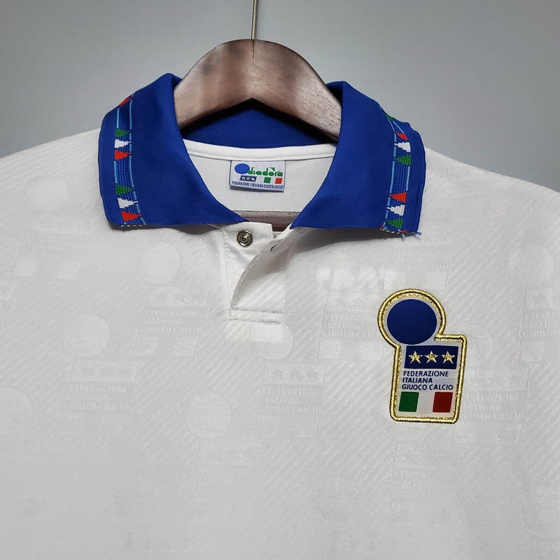 Camisa Itália Retrô 1994 Branca - Diadora