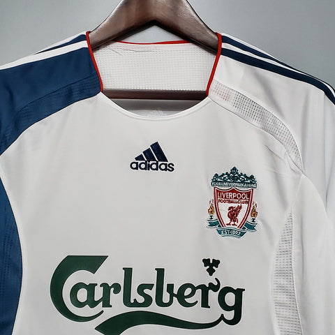 Camisa Liverpool Retrô 2006/2007 Branca - Adidas