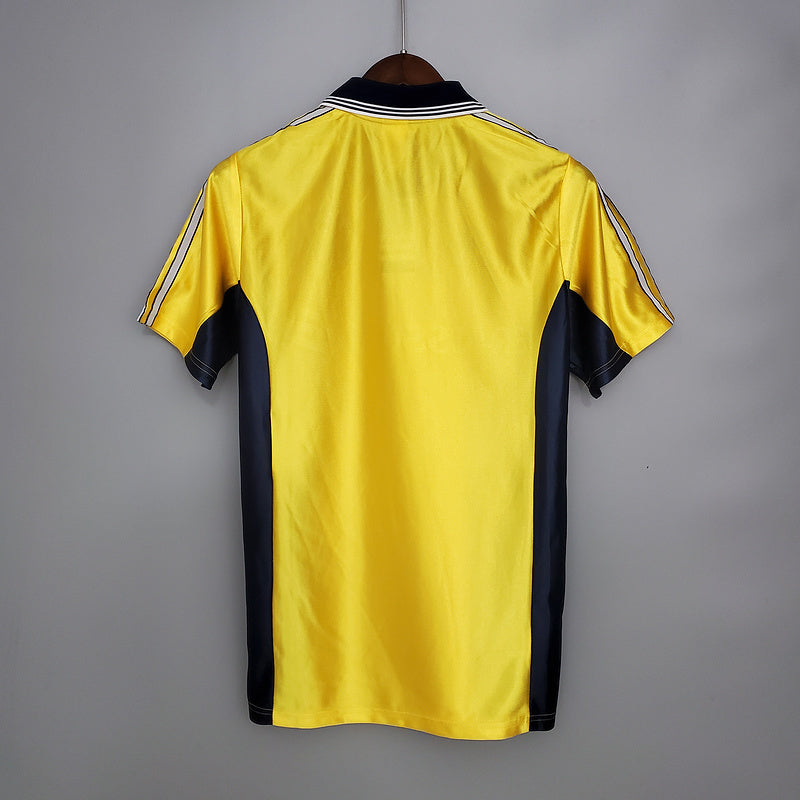 Camisa Marseille Retrô 1998/1999 Amarela - Adidas