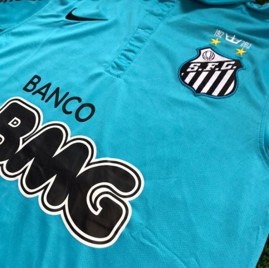Camisa Santos Retrô 2012 Azul - Nike