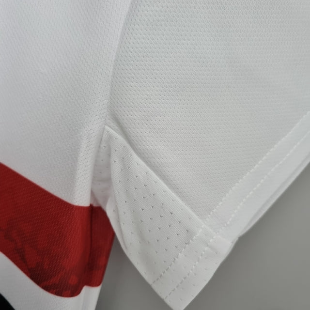 Camisa Feminina São Paulo I 22/23 Adidas - Branco
