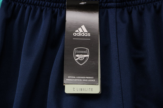 Conjunto Arsenal 21/22 Azul Escuro - Adidas - Com Fecho