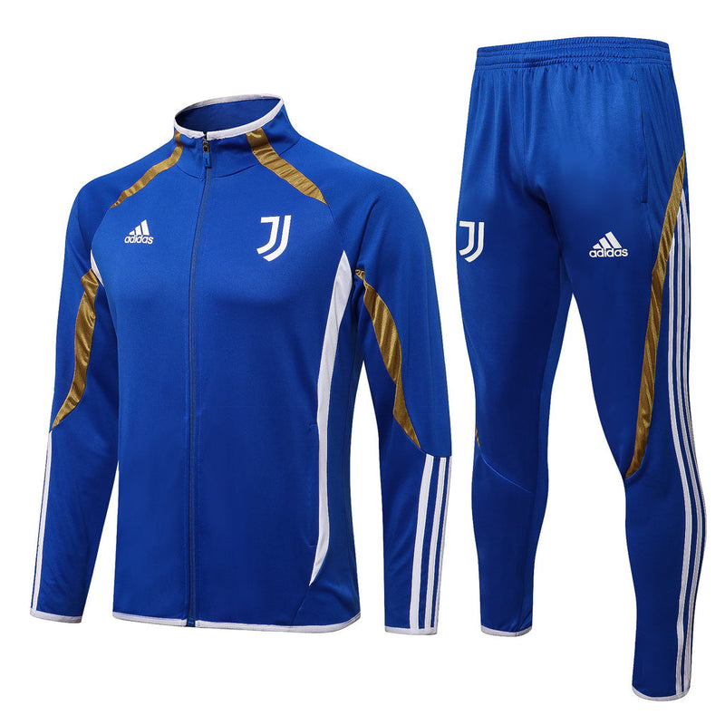 Conjunto Juventus 21/22 Azul - Adidas - Com Fecho