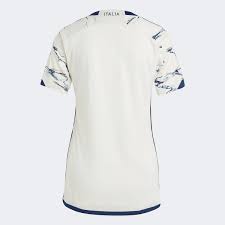 Camisa Feminina Seleção Italiana 23/24 Adidas - Branca