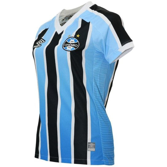 Camisa Feminina Grêmio I 22/23 Umbro - Tricolor