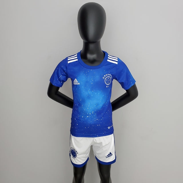 Kit Infantil Cruzeiro 22/23 Adidas - Azul