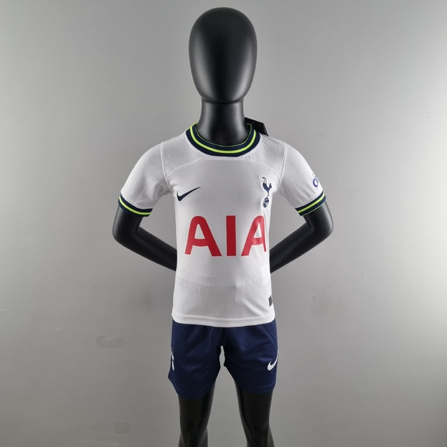 Kit Infantil Tottenham Spurs 22/23 Nike - Branco