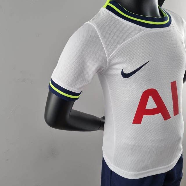 Kit Infantil Tottenham Spurs 22/23 Nike - Branco