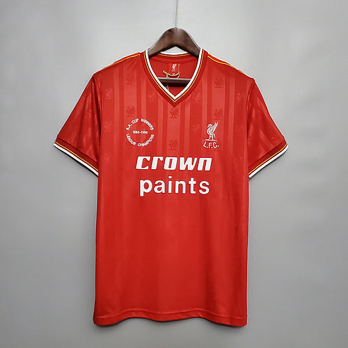 Camisa Liverpool Retrô 1985/1986 Vermelha
