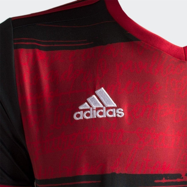 Camisa Flamengo I 20/21 Adidas - Rubro Negro