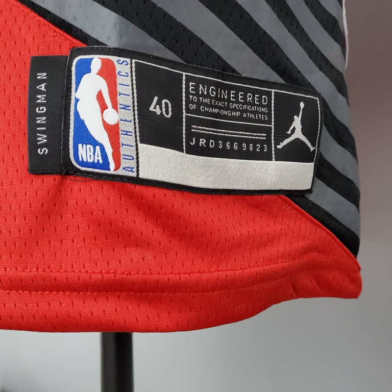 Camisa Basquete NBA Regata Portland Trail Blazers Masculina - Vermelha