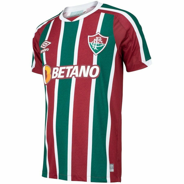 Camisa Fluminense I 22/23 Umbro - Vinho e Verde