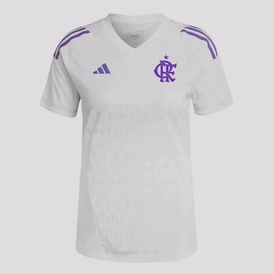 Camisa de Goleiro Flamengo Branca 23/24 Adidas - Branca