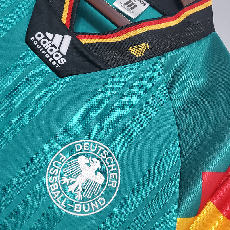 Camisa Seleção Alemanha Retrô 1992 Verde - Adidas