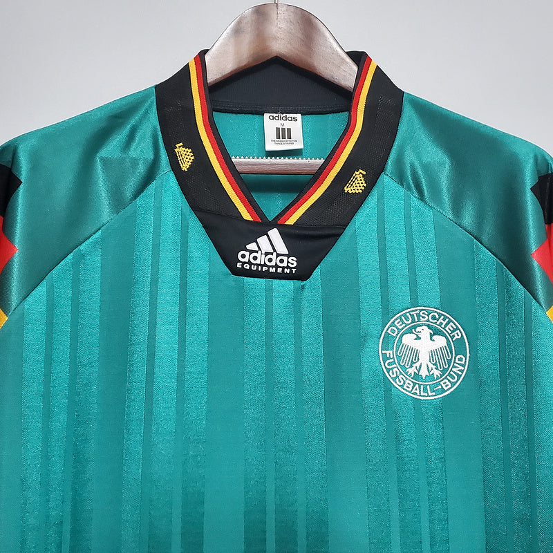 Camisa Seleção Alemanha Retrô 1992 Verde - Adidas