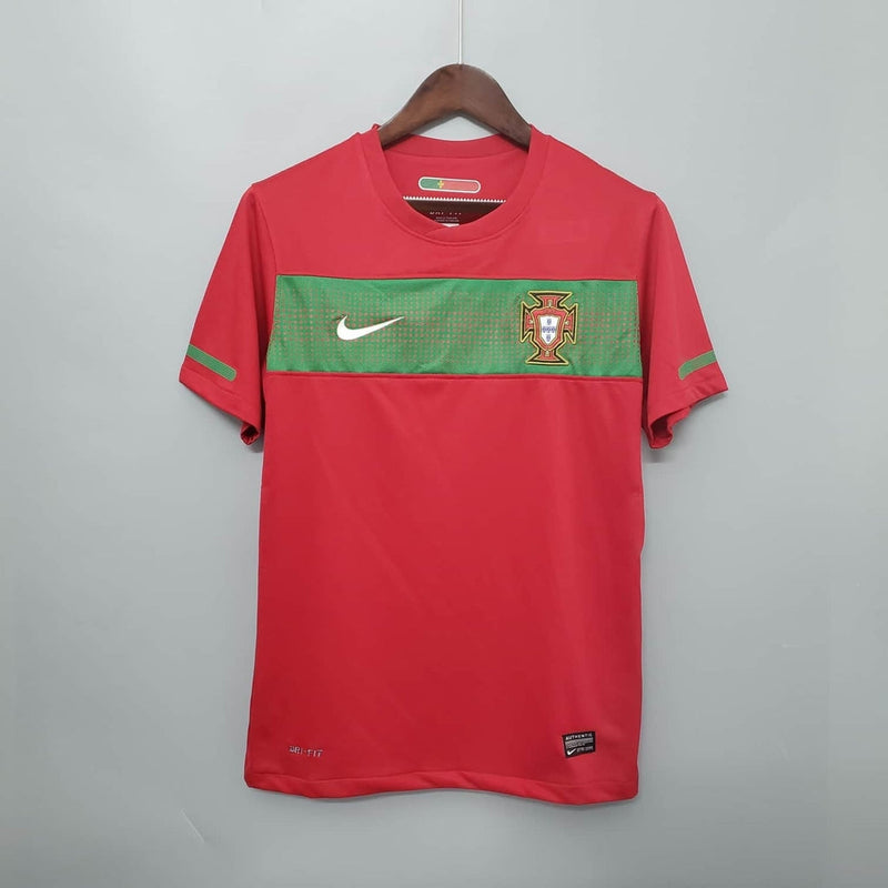 Camisa Portugal Retrô 2010 Vermelha e Verde - Nike