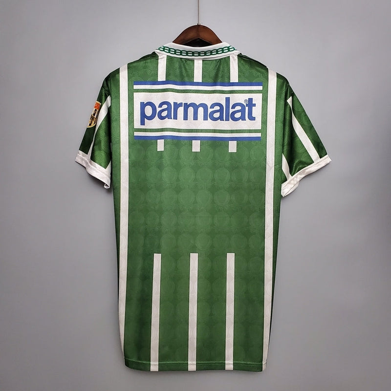 Camisa Palmeiras Retrô 9394 - Rhumell - Verde e Branca